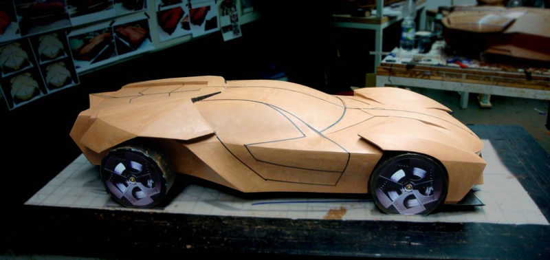 Illustration for article titled Lamborghini Ankonian: Concept Photos